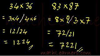 Vedic Mathematics Shortcut to multiply numbers