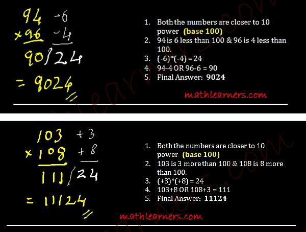 Vedic Mathematics trick to multiply numbers