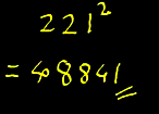 Trick to square a number in Vedic Mathematics