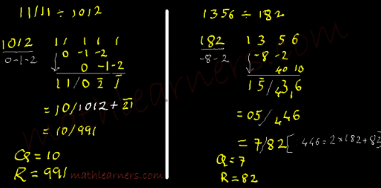 Division tricks in Vedic Mathematics using Paravartya Sutra