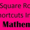 Squares Roots Shortcuts In Vedic-Mathematics